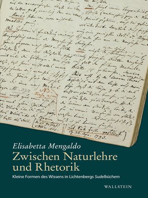 cover image of Zwischen Naturlehre und Rhetorik
